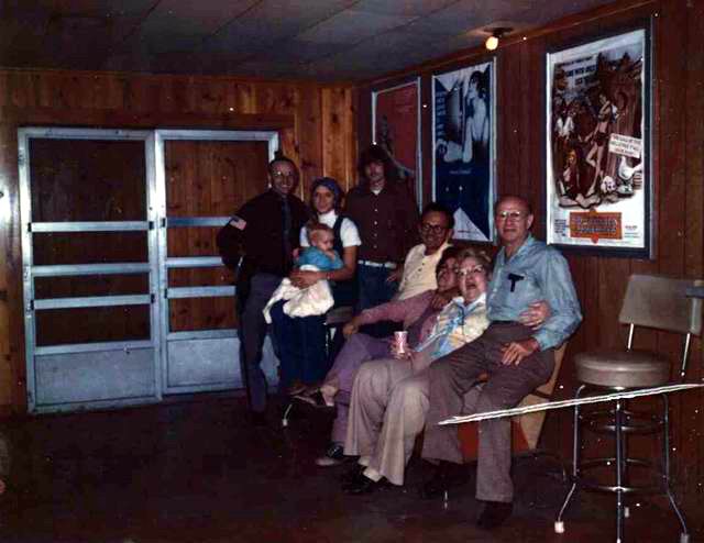 Blue Sky Drive-In Theatre - Late 1960S Shot From Linda Hughes